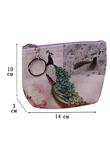 Сувенир, Косметичка Schreiber/Шрайбер Павлины 14,5*10*3см., 6 дизайнов в ассортименте S 1992