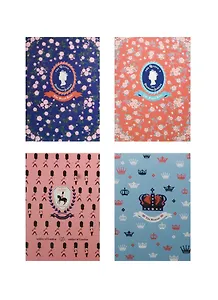 Записная книжка А6 40л лин. "The royal rose" блок с картинками, сшивка, ассорти, AnAn