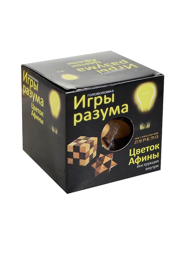 Головоломка Игры разума Цветок Афины (544510) (дерево) (3+) (коробка) 2434059 — 1