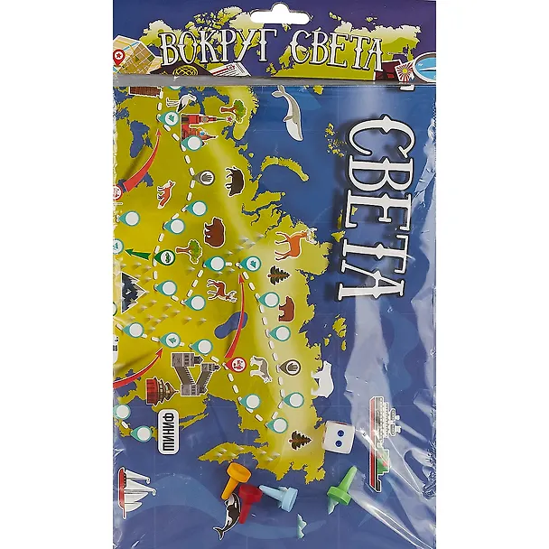 Игра детская настольная Вокруг света (пак) 1715H 2664146 — 2