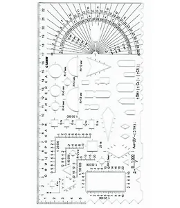 Линейка пласт.20 см. офицерская СТАММ №2 (курсантская) ТТ04