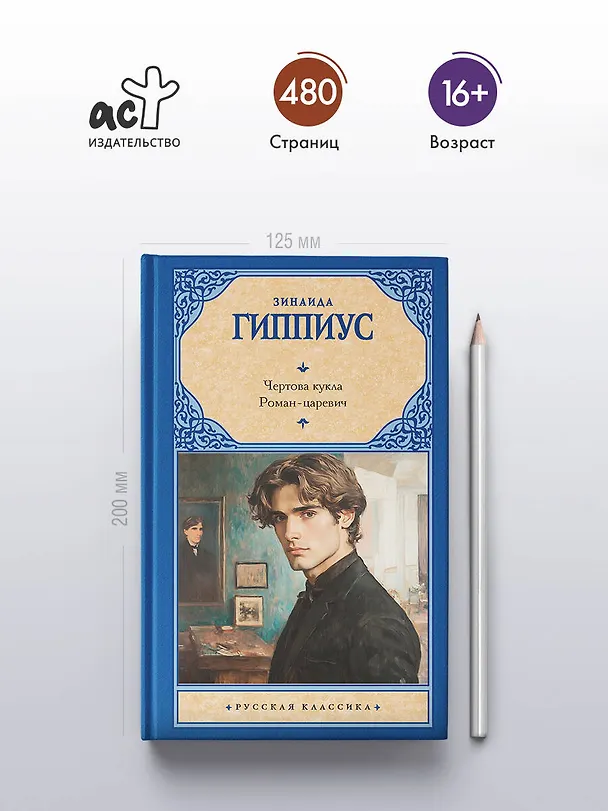 Книга Чертова кукла. Роман-царевич (Зинаида Гиппиус) — 5