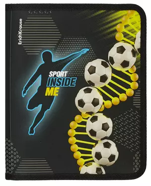 Папка для тетрадей А5+ "Sport DNA" молния с трех сторон, ErichKrause — 3025044 — 1