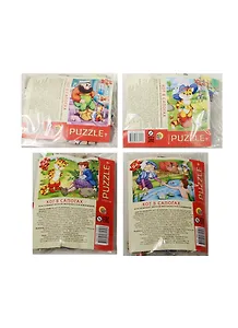 Пазлы Кот в сапогах ассорт. (П54-7172) (54 элемента) (175х130) (Рыжий кот) (3+) (упаковка)