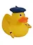 Игрушка для ванной, уточка резиновая FUNNY DUCKS "Уточка художник" (1886) — 2652817 — 1