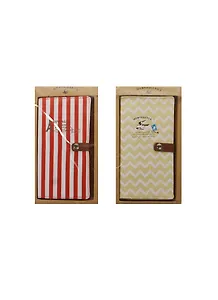 Блокнот Орнамент с кожаной застежкой в крафт коробке (140 стр) (10х18) (12011700)