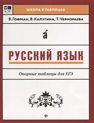 Русский язык.Опорные таблицы для ЕГЭ дп — 2674805 — 1