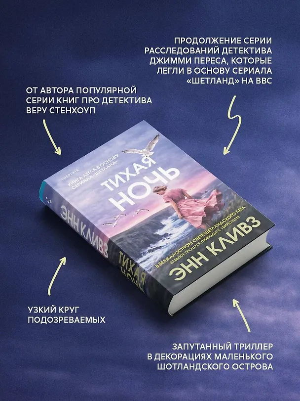 Книга Тихая ночь (Шетланд #2) (Энн Кливз) — 7