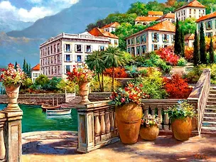 Пазл 2000 С-200450 Тихий оазис (92х68см) (коробка) 2349217