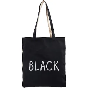 Сумка-шоппер BlackWhite черно-белая, текстиль, 40см.*32см.