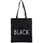 Сумка-шоппер BlackWhite черно-белая, текстиль, 40см.*32см. — 2777819 — 1