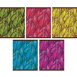 Тетрадь в клетку Unnika, "Яркий листопад", А5, 48 листов 346556