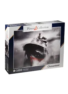 Пазл Clementoni Плиссон 1000 эл. 69*50см. "Монохромный шторм"