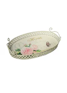 Поднос Уютный дом (только декор. использование) (34,5х21,5х4) металл (МЛ-06S-home)