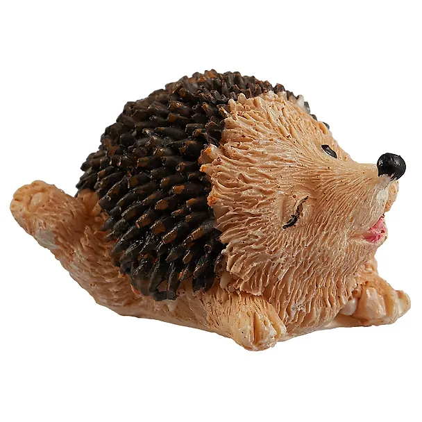 Фигурка Ёжик коричневый (полистоун) (4х5) (12-06721-CW003) 2646139 — 2