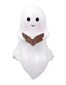 Светильник LED Привидение с книгой (пластик) (14х10) (12-LIGHT-536)