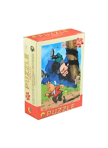 Пазл, РЫЖИЙ КОТ, 54эл 17,5*13см Любимая сказка П54-3666