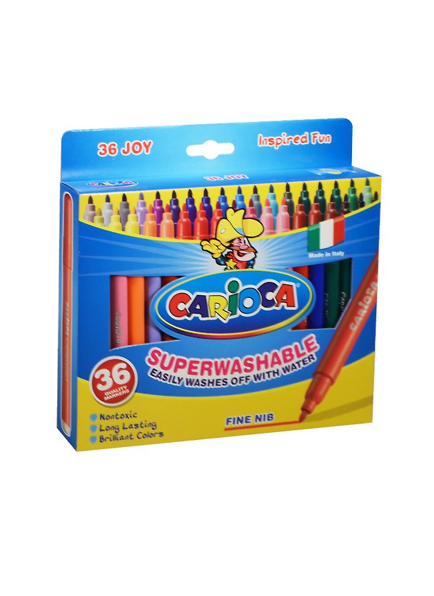 Фломастеры «Joy» Carioca, 36 цветов 207987 — 1