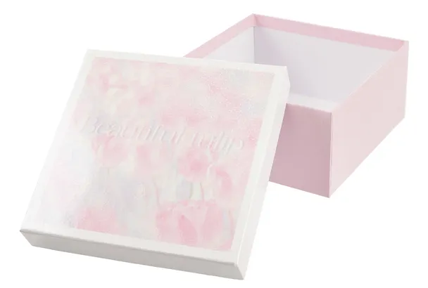 Коробка подарочная "Beautiful tulip" 15.5*15.5*6, картон 3040759 — 3