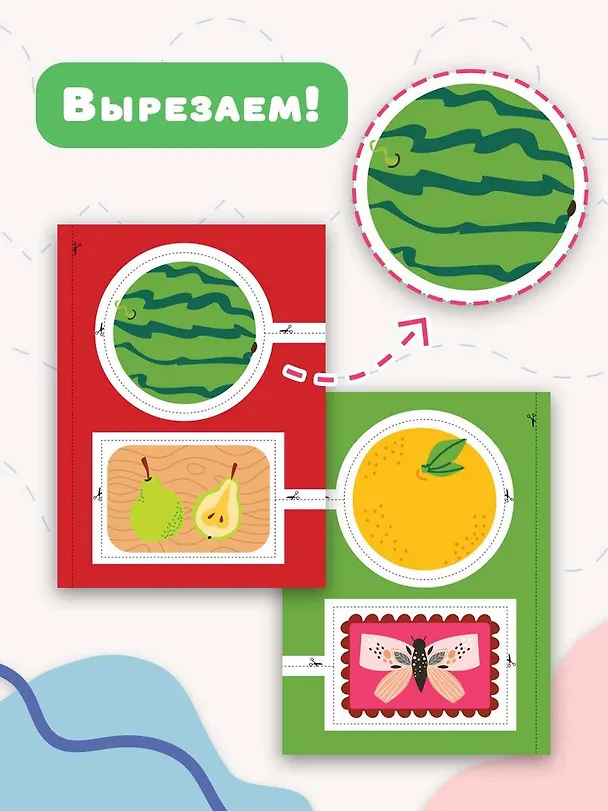 Книга Мои первые вырезалки и складушки. 2+ (Валентина Дмитриева) — 5