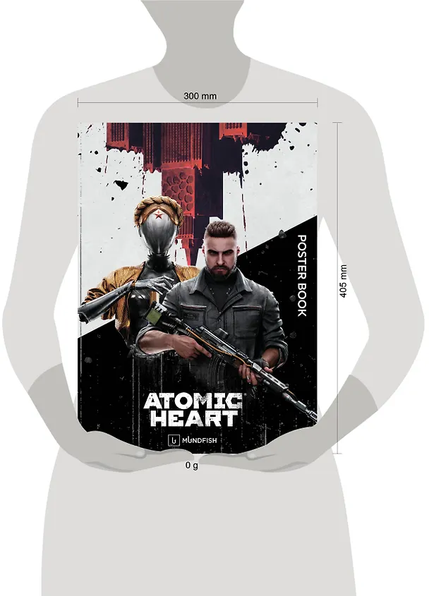 Книга Постер-бук. Atomic Heart (9 л., 305х420 мм) () — 9