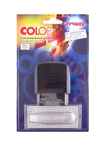 Штамп самонаборный 4-стр 38*14мм, COLOP