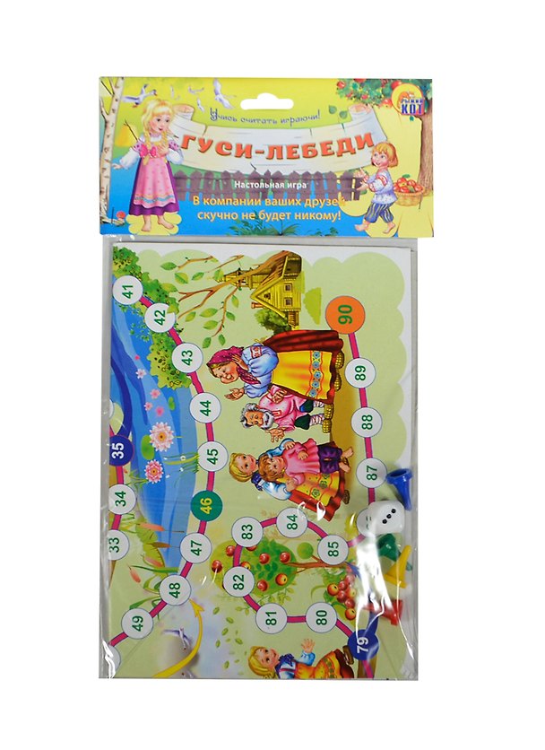 Игра настольная ТМ Рыжий кот Мини-игры Гуси-Лебеди ИН-5204 2416372 — 1