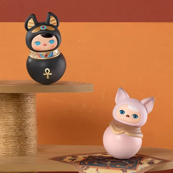 Фигурка коллекционная Pop Mart Pucky Roly-Poly Kitty Series в ассортименте, в непрозрачной Сюрприз-коробке 8х6х6 (67999) 3113103 — 5