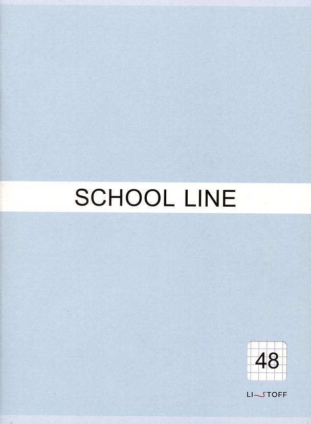 Тетрадь общая «Basic line. Blue», 48 листов в клетку, А4 - Listoff 3010817 — 1