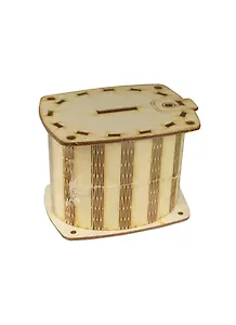 Копилка-монетница Кошелек (12420) (дерево) (упаковка)