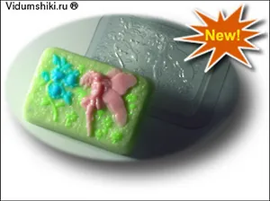 Пластиковая форма для мыла Фея