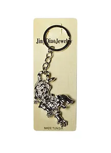 Брелок со стразами Тигр (7х3) (30791)