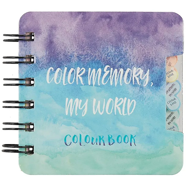 Записная книжка «Colour book» А7, 55 листов в линейку, спираль, в ассортименте 2885721 — 1
