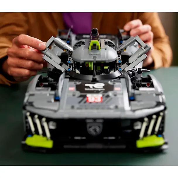 LEGO Technic: Гибридный гиперкар PEUGEOT 9X8 24H Le Mans, 1775 деталей (42156) 3139771 — 6