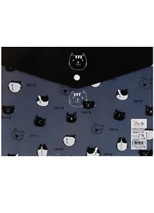 Папка-конверт А4 на кнопке "B&W animals"