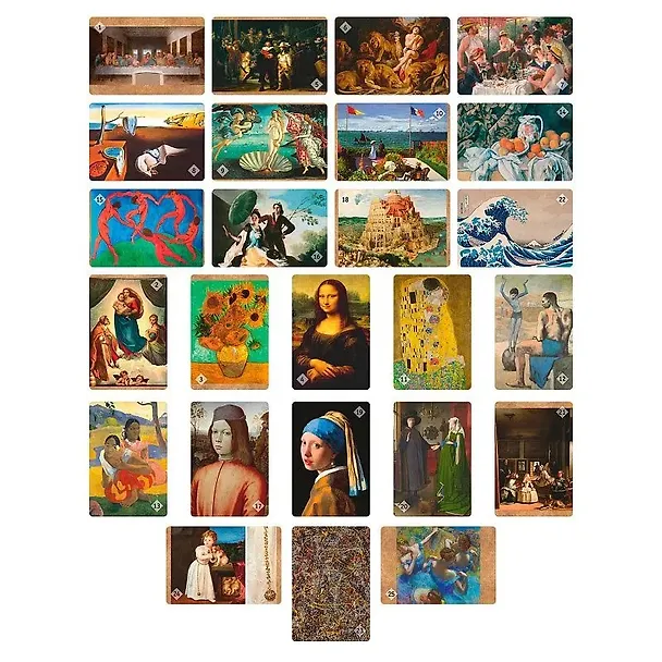 Мемо "Мировые шедевры" (50 карточек) 3068917 — 2