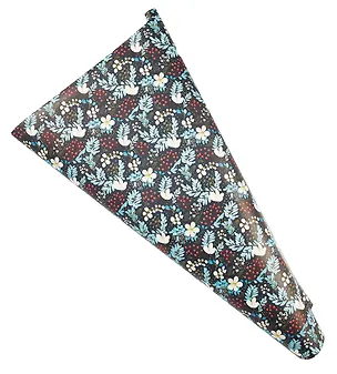 Бумага упаковочная 70*100см "Зимнии цветы" НГ инд.уп. 3046154