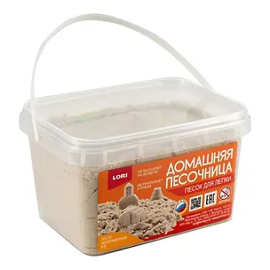 Набор для творчества LORI. Радужный песок "Домашняя песочница" 3036897