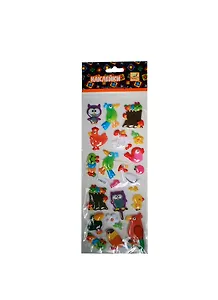 Наклейки объемные Улыбнись (FD060060) (6,4х19,5см) (в ассорт.) (упаковка)