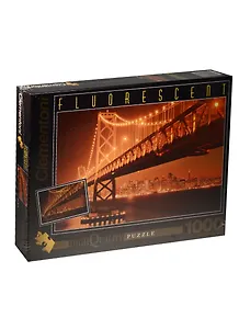 Пазл 1000К 39175 Clementoni Флуоресцентный Мост Бэй Бридж Сан-Франциско (п) (69х50см) (High Quality Collection) (коробка)