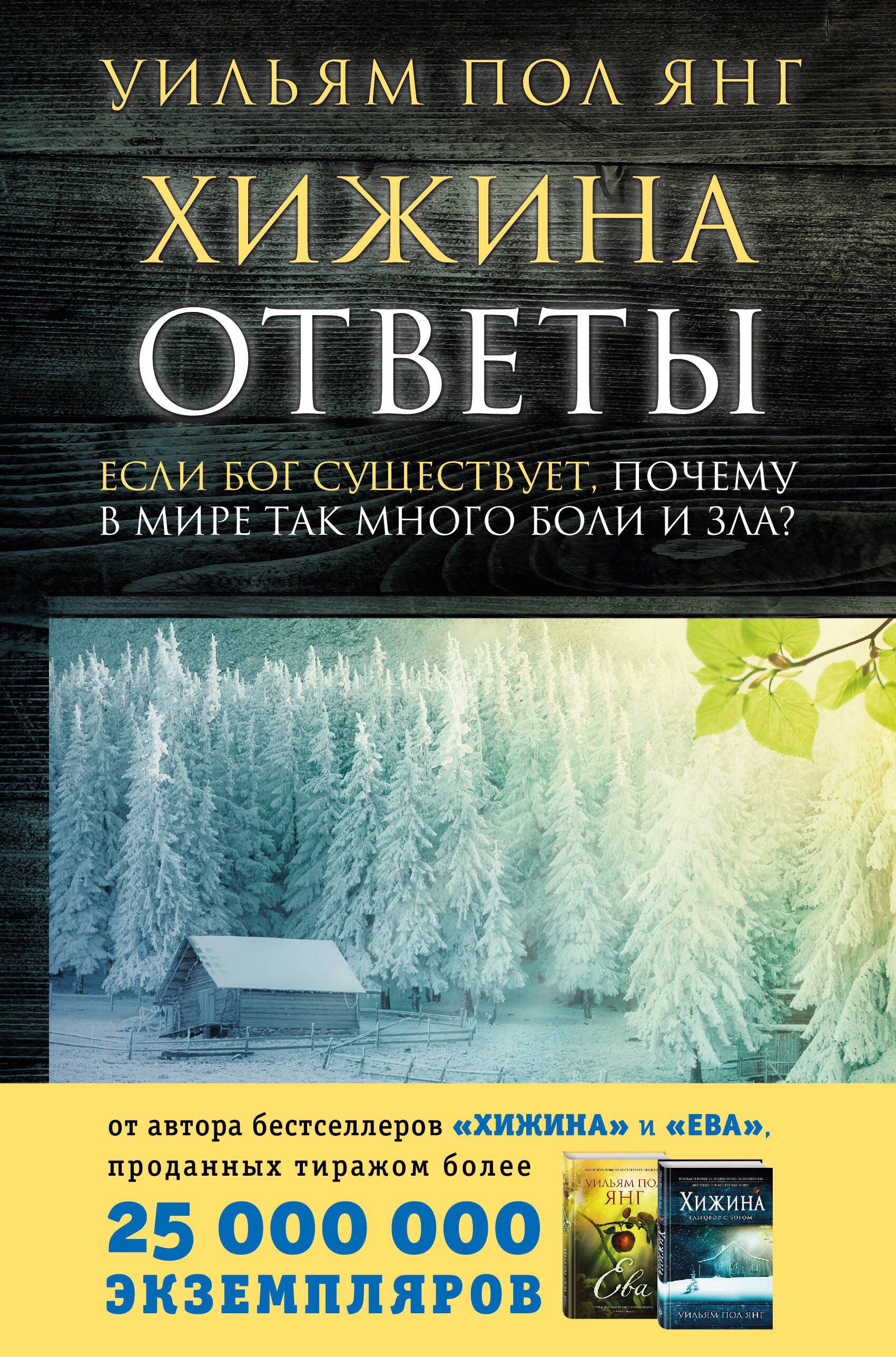 

Хижина. Ответы. Если Бог существует, почему в мире так много боли и зла