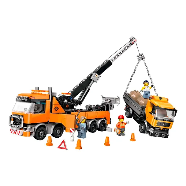 LEGO City: Тяжёлый эвакуатор с краном, 793 детали (60467) 3121262 — 6
