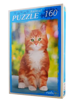 Пазл Котенок-мечта Рыжий кот 160 элементов П160-6359 2794730
