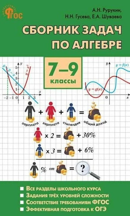 Александр Николаевич Рурукин, Елена Акимовна Шуваева, Наталья Николаевна Гусева Алгебра. Сборник задач по алгебре. 7-9 классы