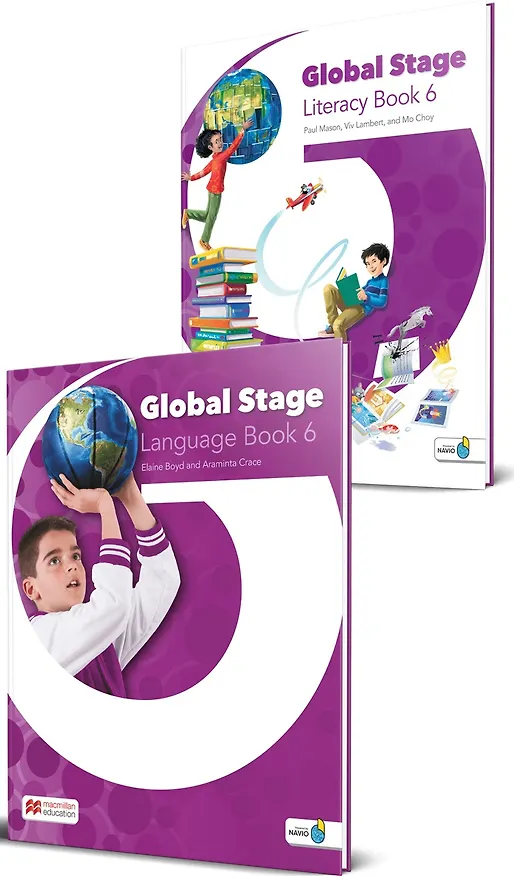Книга Global Stage 6. Literacy Book 6 and Language Book 6 with Navio App (комплект из 2 книг) (Elaine Boyd) — 1
