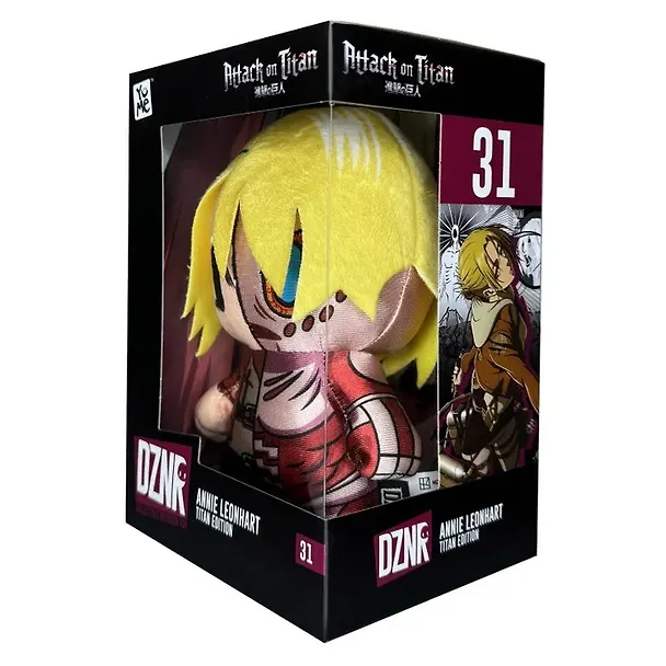 Коллекционная плюшевая фигурка DZNR Attack on Titan Энни Леонхарт, YuMe, (11х13х19), (11537) 3083463 — 3