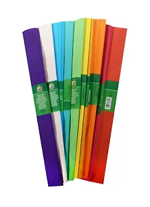 Бумага гофрированная "Ассорти" 50*200, цвета в ассортименте