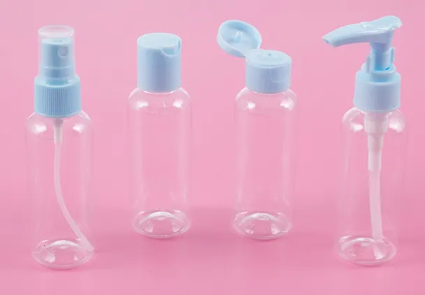 Дорожный набор баночек для путешествий Travel Bottles (4 предмета) (пластик) (4x60мл) 3088923 — 5