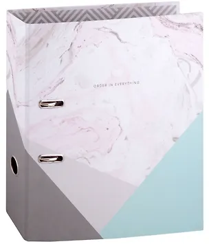 Папка архивная 70мм А4 Soda "Marble" офсет 3001401