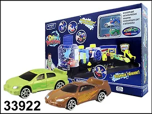 Машинка Color Wash-1 с автомойкой (33922) (коробка) 2294633